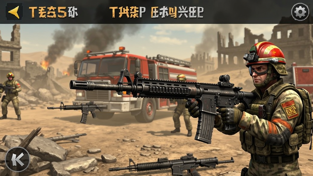 Firefight 帝国兴落 安卓版 现代武器 游戏截图