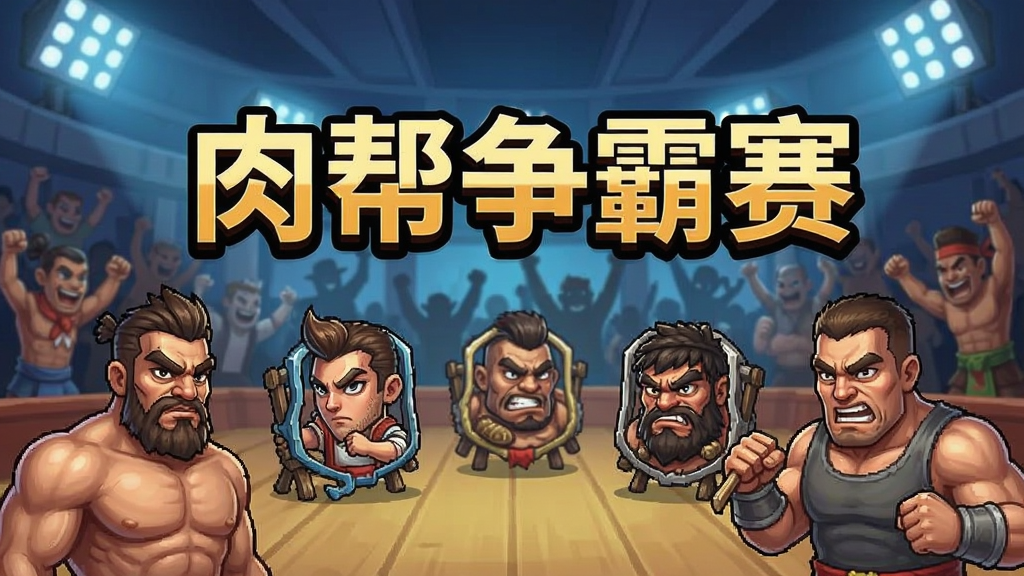 肉帮争霸赛 安卓版 角色选择界面