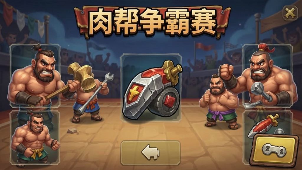肉帮争霸赛 安卓版 道具界面