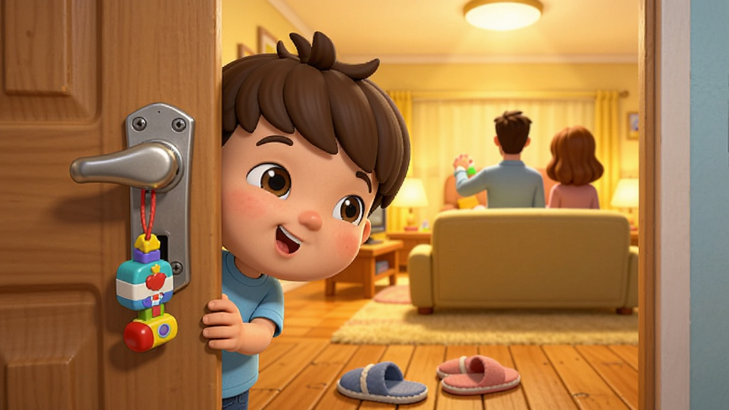 ��ǿ���Խ�����Ϸͨ�ػ��棬Сѧ����ɫ�Ӽ��ſ�̽��������ӣ����������ŵƵĿ����ͱ��Եĸ�ĸ�����沼��Ϊ���湹ͼ���Ű�ͻ����ɫ���飬�����������ͨ��ϸ�ڰ����Ű����ϵ�С�Ҽ��͵��ϵ���Ь�������������ɾ����޶���Ԫ��