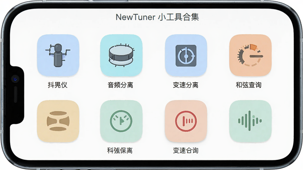 NewTuner С���ߺϼ����棬����Ϊ�ֻ���Ļչʾ�����ǡ����Ҳ�ѯ�����ٱ������Ƶ����ͼ�꣬����Ϊ�������У��Ű����룬�������ǳɫ��ϸ�ڰ�������ͼ�������ֱ�ǩ�������������ɾ����޶���Ԫ��