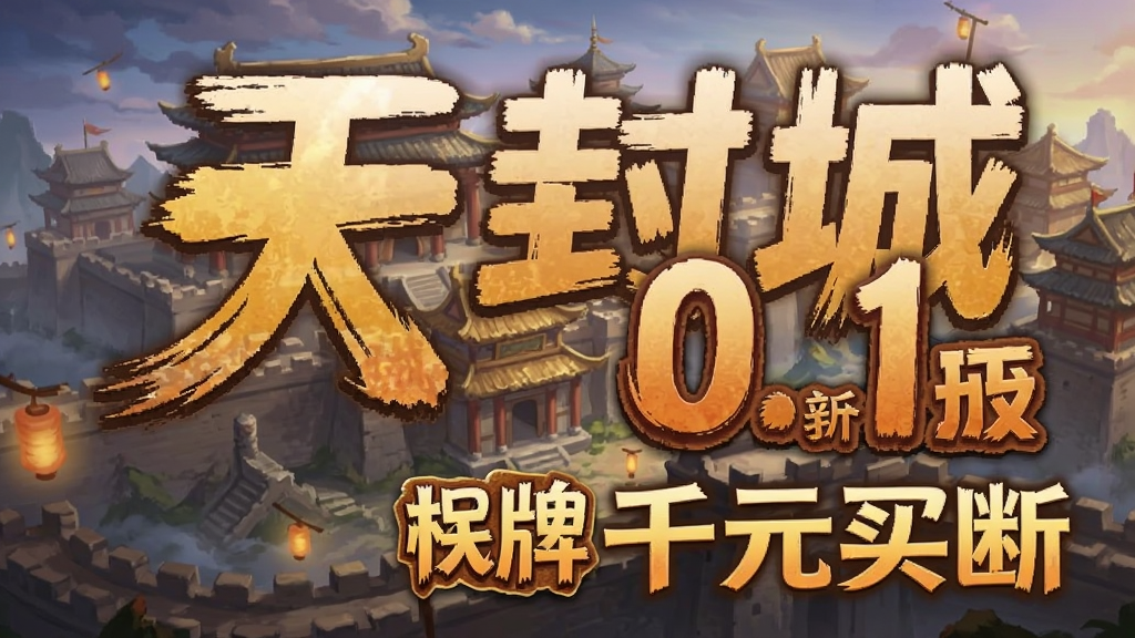 天封城 0.1折卡牌千元买断 安卓版
