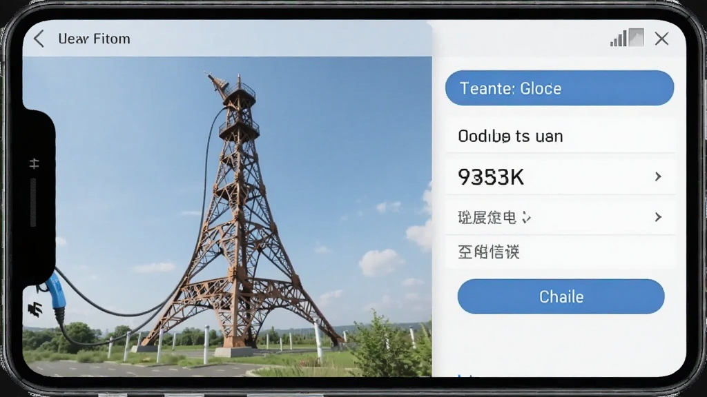 铁塔充电 计费支付 界面截图