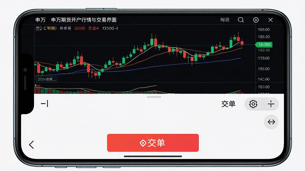 �����ڻ����������뽻�׽��棬����Ϊ������ʾ�������ֻ����ϰ벿����ʾ��������K��ͼ���°벿����ʾ�����µ���壬����Ϊ���·������Ű����������Ƽ����ڣ�ϸ����K��ͼ�о���ָ�꣬�µ���ť��Ŀ�����ʸ��壬�ɾ����޶���Ԫ��