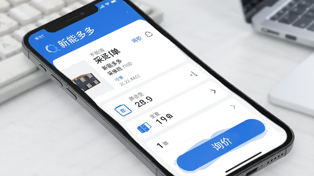 ���ܶ�� �ɹ��µ����̽��棬�ֻ���Ļչʾ��Ʒ������ѯ�۰�ť����������������ɫ�����廭�ʣ�������Ԫ��