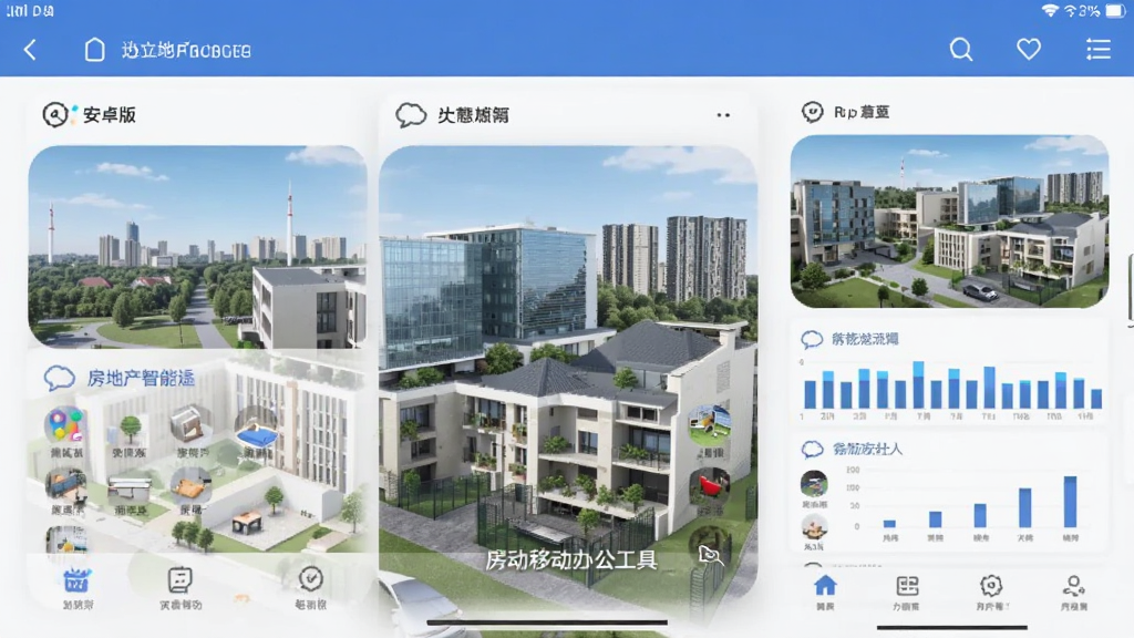 智慧营销 安卓版 房地产移动办公工具 界面截图