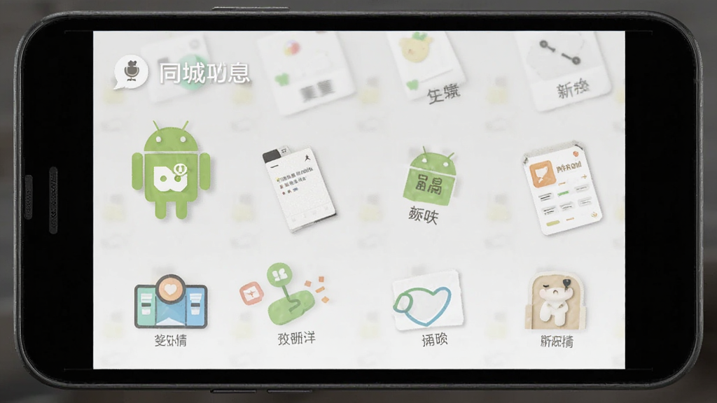 同城信息 安卓版 功能界面