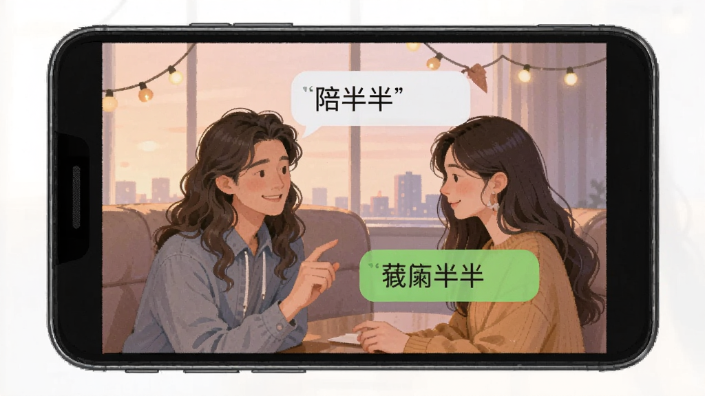 陪半半 安卓版 约会聊天场景