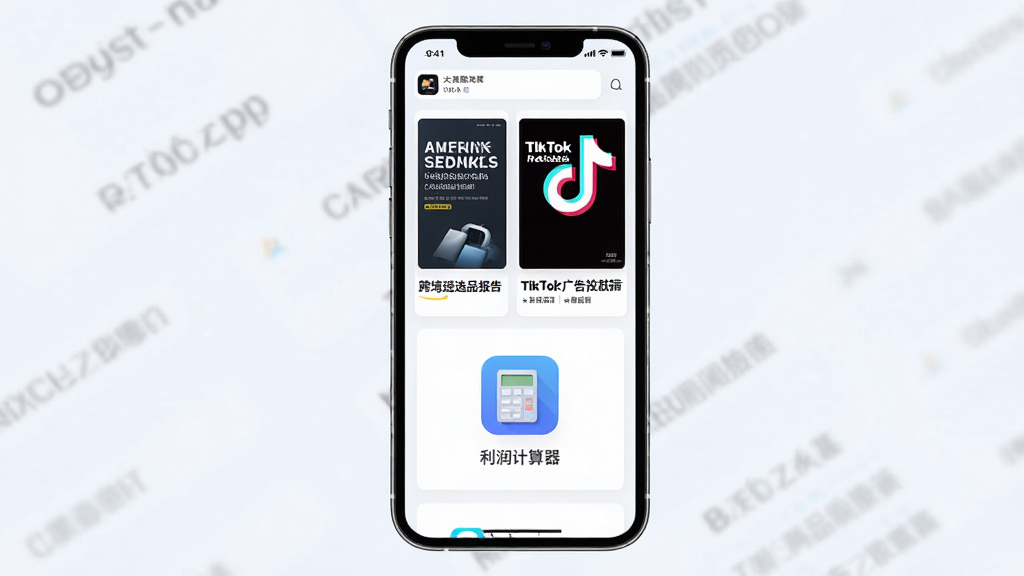 �����羳App���б��빤��ҳ�棬����Ϊ�ֻ���Ļչʾ��ݿ羳������ҵ�������͹���ͼ�꣬����Ϊ�������У��Ű����룬���Ϊ��ˬǳɫϵ��ϸ�ڰ�������ѷѡƷ���桢TikTok���Ͷ��ָ�ϡ����������ͼ�꣬���ʸ��壬�ɾ��޶���Ԫ��