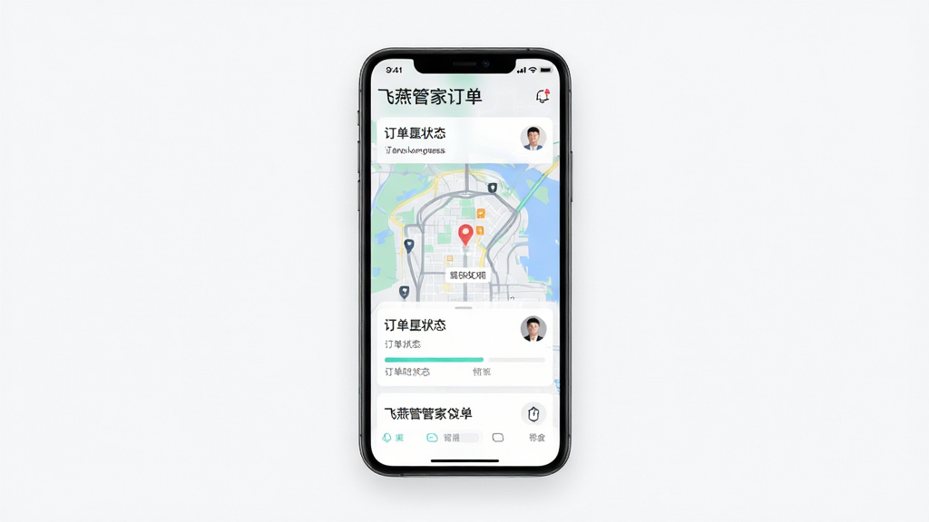 ����ܼҶ���ʵʱ���ٽ��棬�ֻ���Ļ��ʾ��ͼ�붩��״̬������Ϊ�ֻ������־��У��Ű�����������Լ�Ƽ���ϸ�ڰ�������������Աͷ�񣬻����������ɾ����޶���Ԫ��