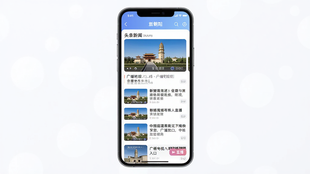 ���ϳ���APP����չʾ������Ϊ�ֻ���Ļ��ʾ������Ѷ��ֱ��Ƶ���б�������Ϊ�����ֻ�����ͼ���Ű�����չʾͷ��������㲥������ڣ����Ϊ�ִ���Լ�Ƽ��磬ϸ�ڰ��������صر꽨������ͼ��ֱ����ť�����ʸ���ɾ��޶���Ԫ��