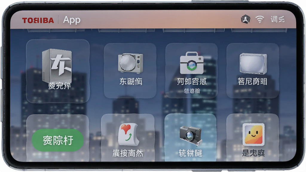东芝空调App 功能界面 安卓版
