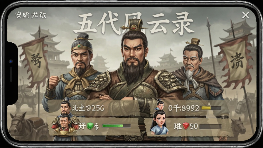 五代风云录 角色属性 安卓版