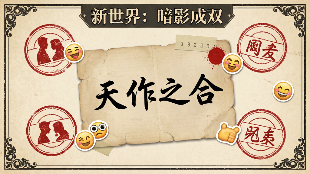 ��ͼ��ʾ�ʣ�����Ϊ�����磺��Ӱ��˫��Ϸ�еĹ�ϵ��ǩ���棬��������չʾһ�Ÿ����ż���ʽ��Ƭ����Ƭ��д������֮�ϡ��ĸ�ë���֣���Χɢ�����¡����ۡ��ֵܡ����ѵȱ�ǩӡ�£�����Ϊ��Ƭ���С�ӡ�»��ƣ��Ű涥��������Ϸ���ơ������磺��Ӱ��˫�������Ϊ����·���������ƴ����ϣ�ϸ�ڰ������Ϻ����Ʊ߿򡢺�ɫӡ���ʸС������Сͼ���׺�����ʸ��壬�ɾ����࣬�޶���Ԫ��
