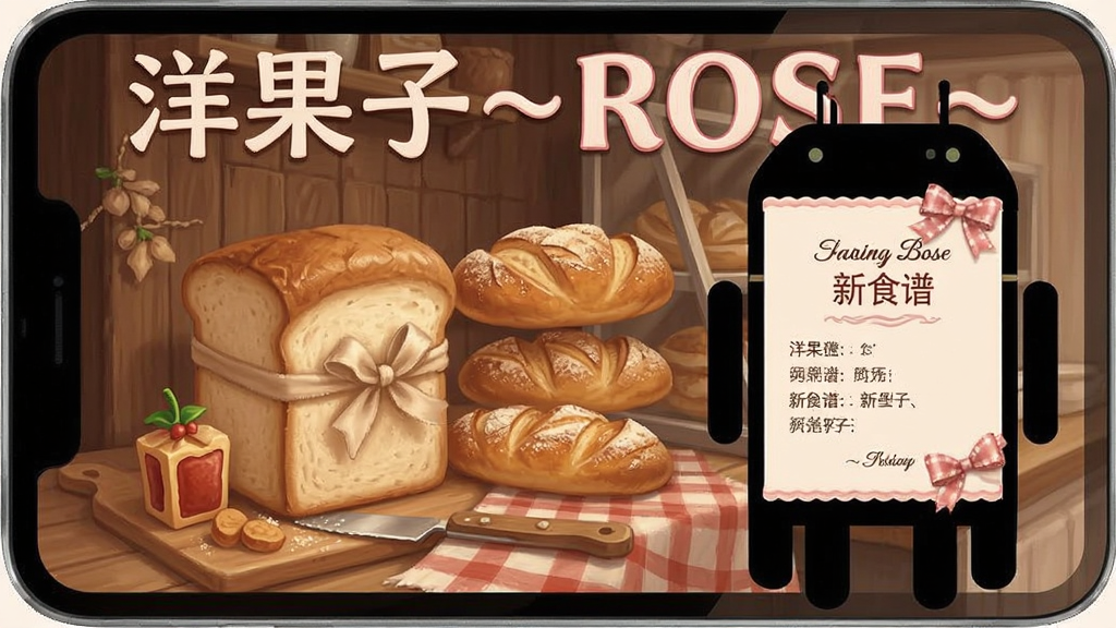 洋果子店ROSE~面包店 新食谱 安卓版