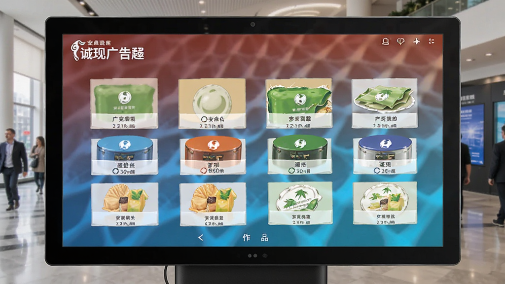 诚现广告机 安卓版 操作界面