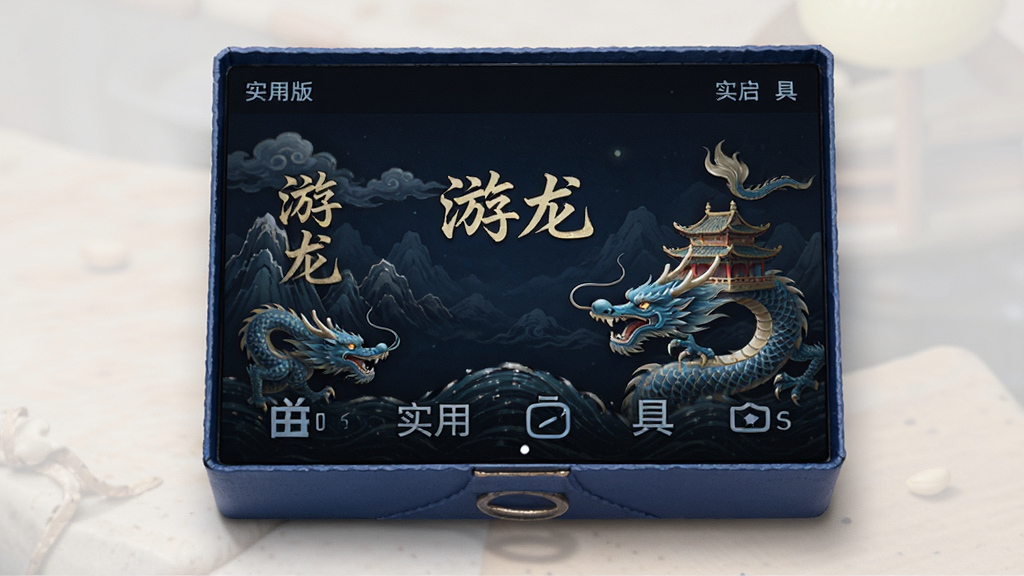 游龙蓝盒 安卓版 实用工具界面