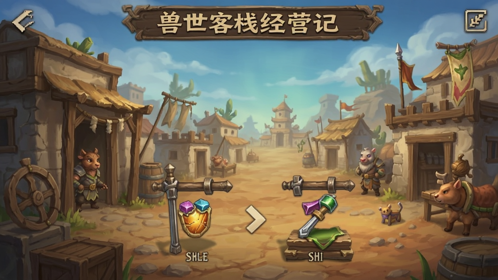 兽世客栈经营记 安卓版 道具界面