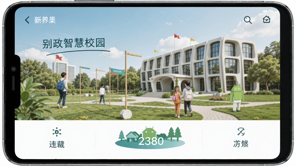 别致智慧校园 安卓版 功能界面
