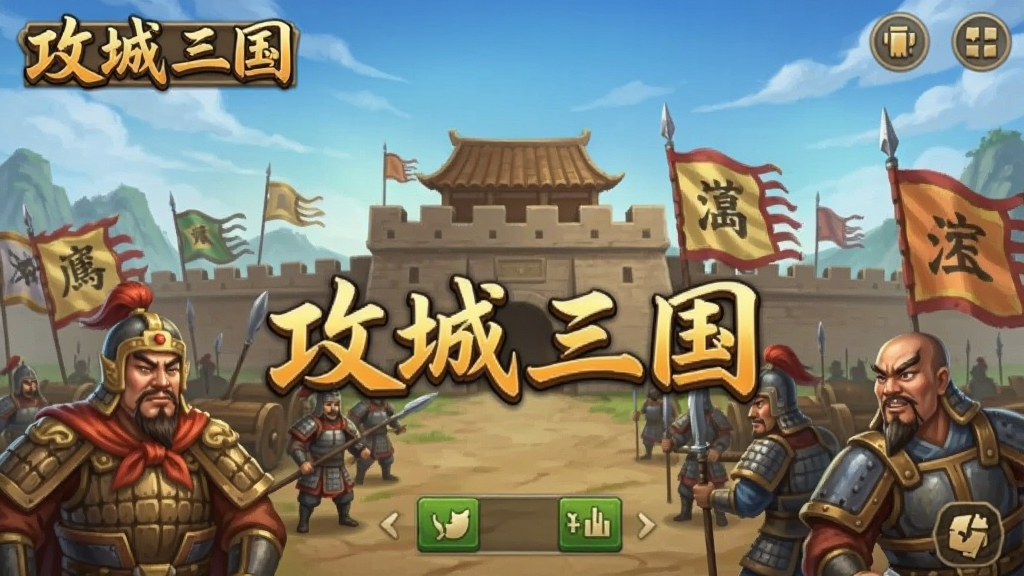 攻城三国 安卓版 游戏界面
