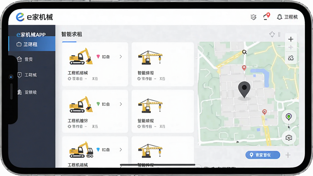 e�һ�еAPP������������ƥ����棬չʾ���̻�е�б��͵�ͼ��λ�������������Ű��࣬����ִ�����ϸ�ڰ����ھ�������ػ�ͼ��͵���λ�ñ�ǣ����ʸ��壬�ɾ����޶���Ԫ��