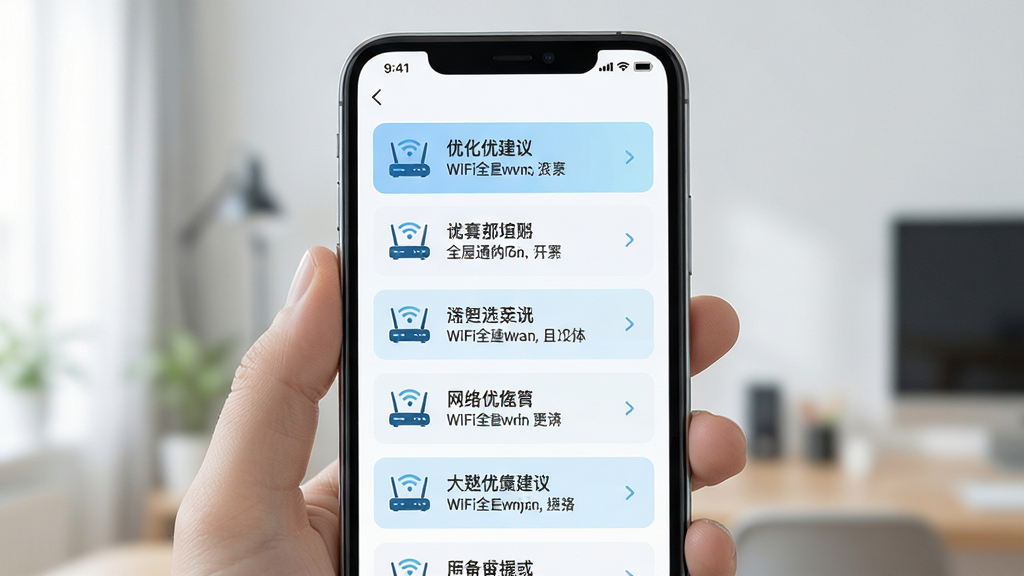WiFiȫ��ͨ�����Ż�������棬����Ϊ�ֻ���Ļչʾ�Ż������б�������Ϊ�������У��Ű����������Ϊ����ǳɫ����磬ϸ�ڰ���·����ͼ������ֽ�����Ŀ�����ʸ��壬�ɾ����޶���Ԫ��