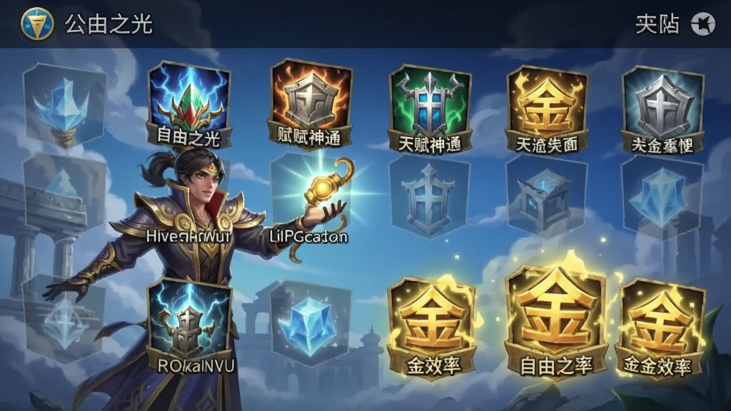 自由之光 天赋神通搭配 打金效率 安卓版