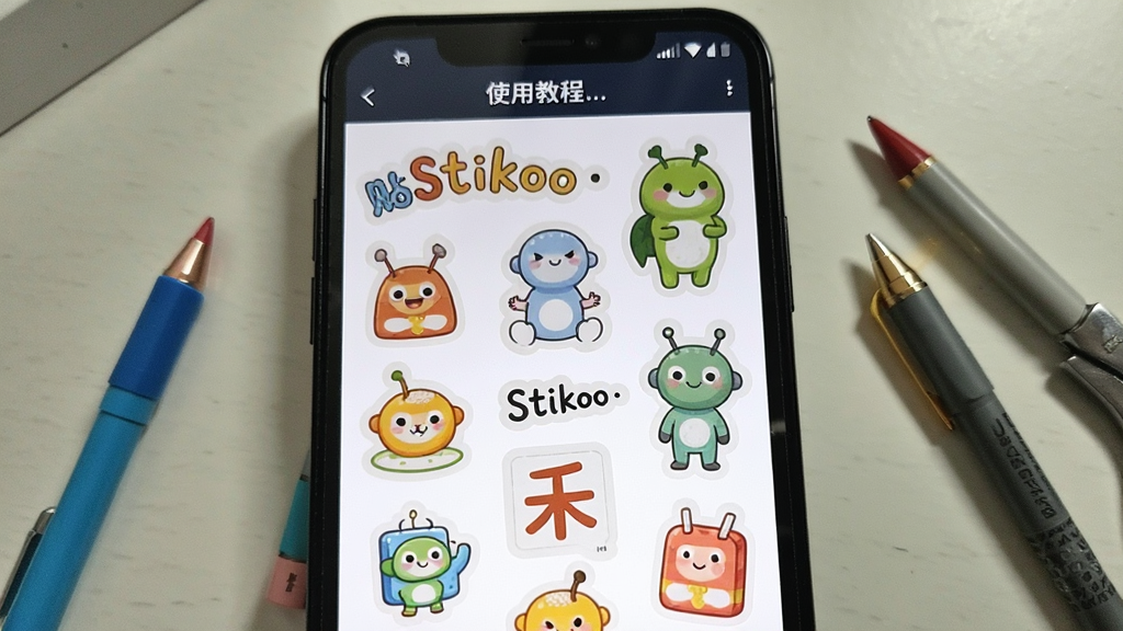 Stikoo 贴纸手帐 安卓版 使用教程