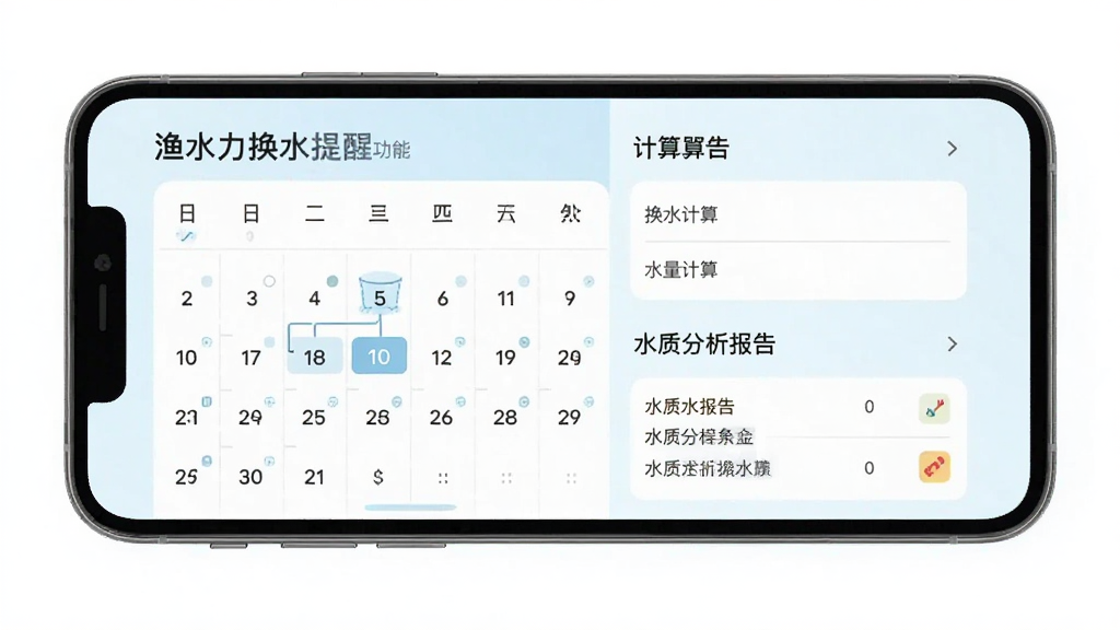 ������ˮ���ѹ��ܽ��棬����Ϊ�ֻ���Ļ��ʾ��ˮ�ƻ������������������Ϊ���·������Ű����룬���Ϊ����ǳɫ��ϸ�ڰ�����ˮ���ڱ�ע��ˮ�����������ˮ�ʷ������棬�����������ɾ����޶���Ԫ��