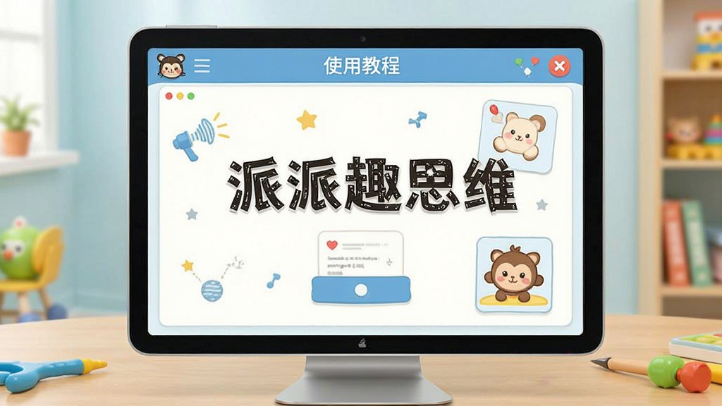 派派趣思维 使用教程 界面