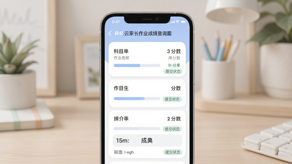 �鳩�Ƽҳ���ҵ�ɼ���ѯ���棬����Ϊ�ֻ���Ļչʾ��ҵ�嵥��ɼ������������·������Ű������������Բ�ǣ�ϸ�ڰ�����Ŀ���ơ����������ύ״̬��ǩ�������������ɾ����޶���Ԫ��