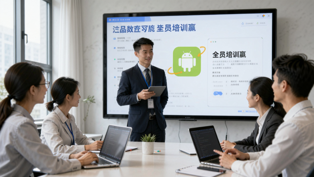 全员培训赢 安卓版 企业培训场景