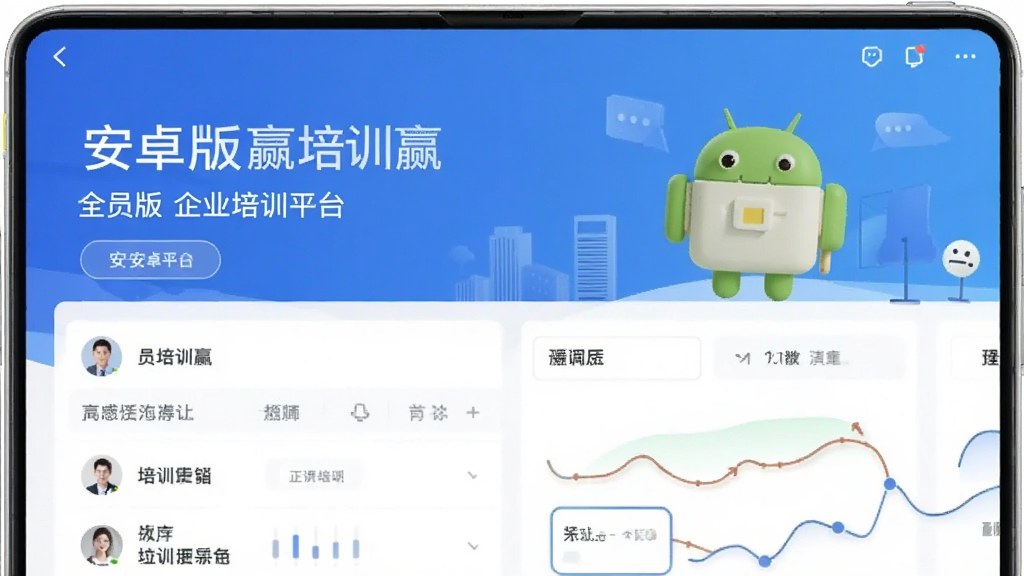 全员培训赢 安卓版 企业培训平台界面
