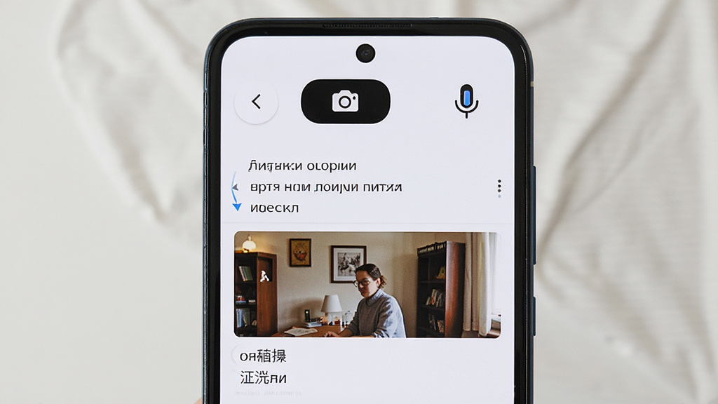 һ����׿�ֻ���Ļ��ʾ���﷭��Ӧ�ý��棬�Ϸ������շ��밴ť����������ͼ�꣬�м��Ƕ��Ĳ˵���Ƭ�Ͷ�Ӧ���ķ����������ּ�࣬�Ű�����������ִ��Ƽ��У�ϸ�����ֻ��߿�Ͷ������֣����ʸ��壬�ɾ����޶���Ԫ��