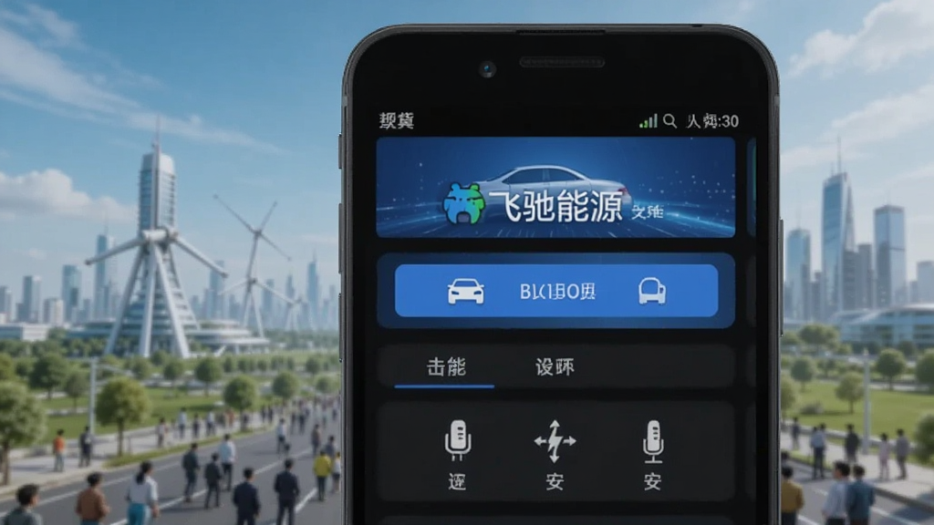飞驰能源 安卓版 功能界面 截图