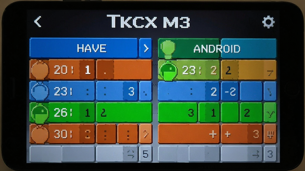 TKCX M3 安卓版 计分界面截图