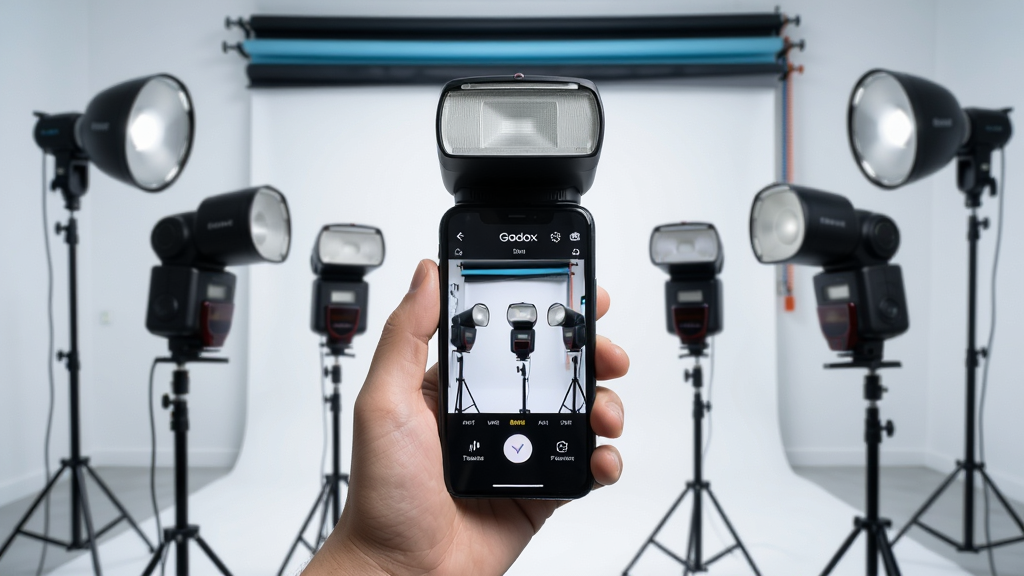 Godox Flash �ֻ���������� ��Ӱ�ﲼ�ⳡ�� ����Ϊ�ֳ��ֻ���ʾApp���� ����Ϊ��յ����� ���־��� ���Ƽ��� ϸ������ ���ʸ��� �ɾ� �޶���Ԫ��