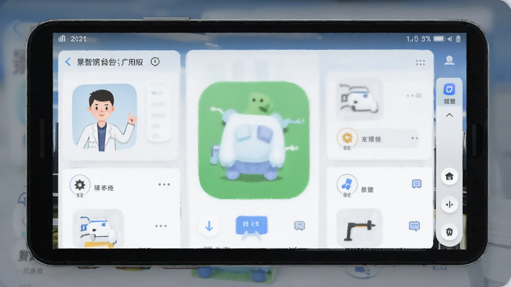 景智工作台 安卓版 应用界面