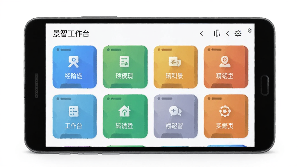 景智工作台 功能模块 安卓版