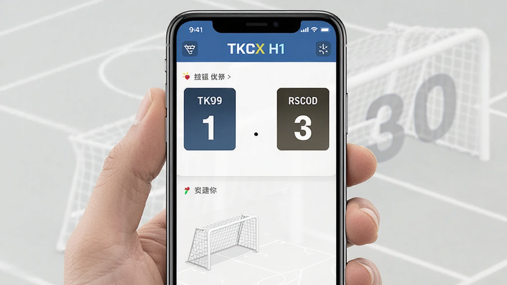 TKCX H1 体育比分记录应用界面