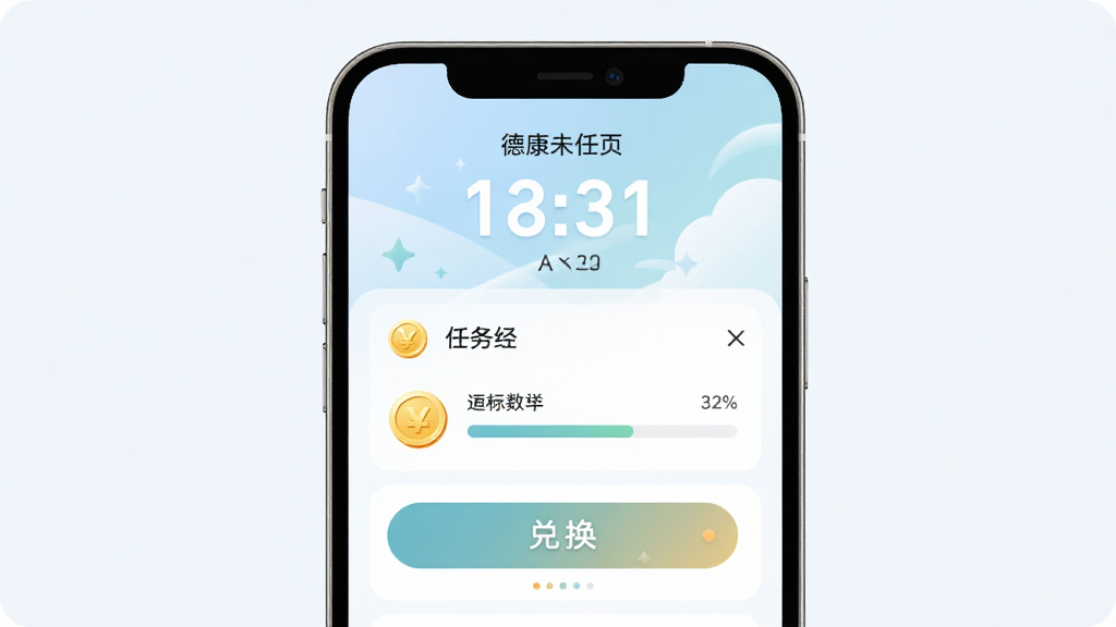 �¿�δ��APP��������ҳ�棬����Ϊ���������������б�������Ϊ���½ṹ���Ű����������Ϊ����ǳɫ��ϸ�ڰ������ͼ�ꡢ���������һ���ť�����ʸ��壬�ɾ����޶���Ԫ��