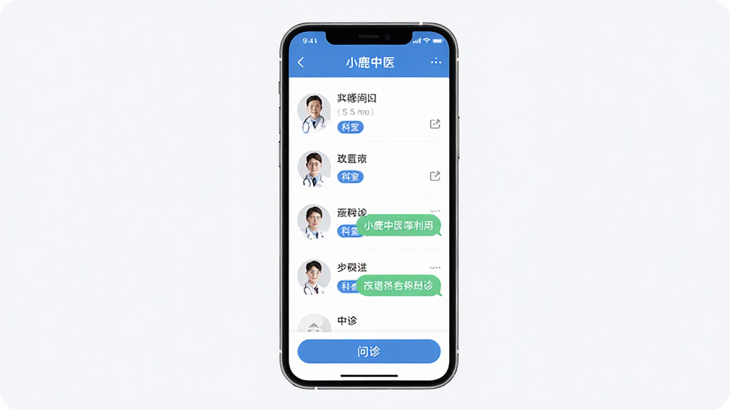 С¹��ҽAPP����������棬�ֻ���Ļչʾҽ���б�������Ի����ڣ�����Ϊ�ֻ��ͽ��棬���־��У��Ű��࣬����ִ�ҽ�ƣ�ϸ�ڰ���ҽ��ͷ�񡢿��ұ�ǩ�����찴ť�������������ɾ����޶���Ԫ��