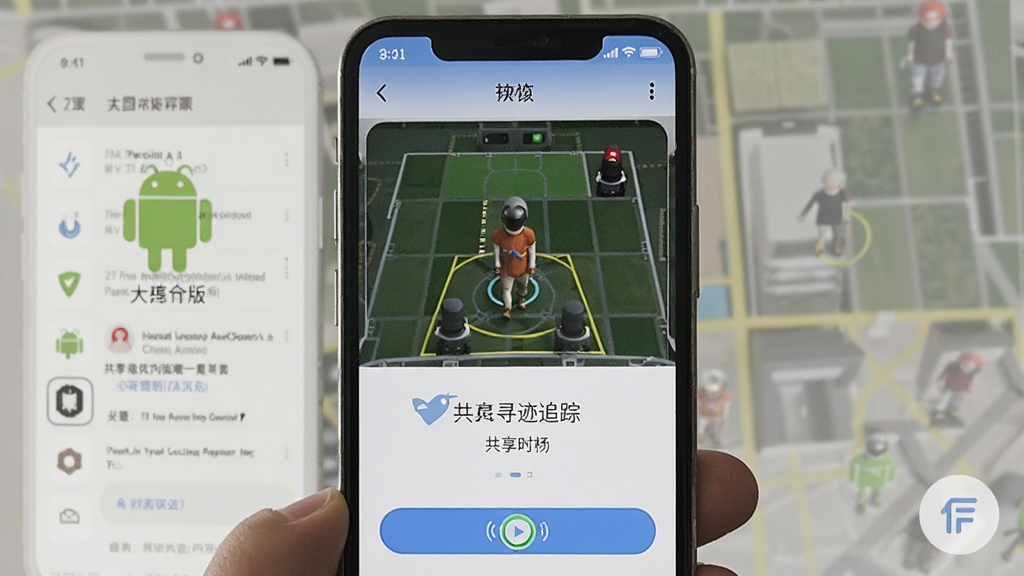 手机定位寻迹追踪 安卓版 共享位置 截图