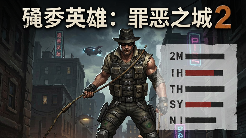 绳索英雄:罪恶之城2 游戏角色属性介绍 安卓版