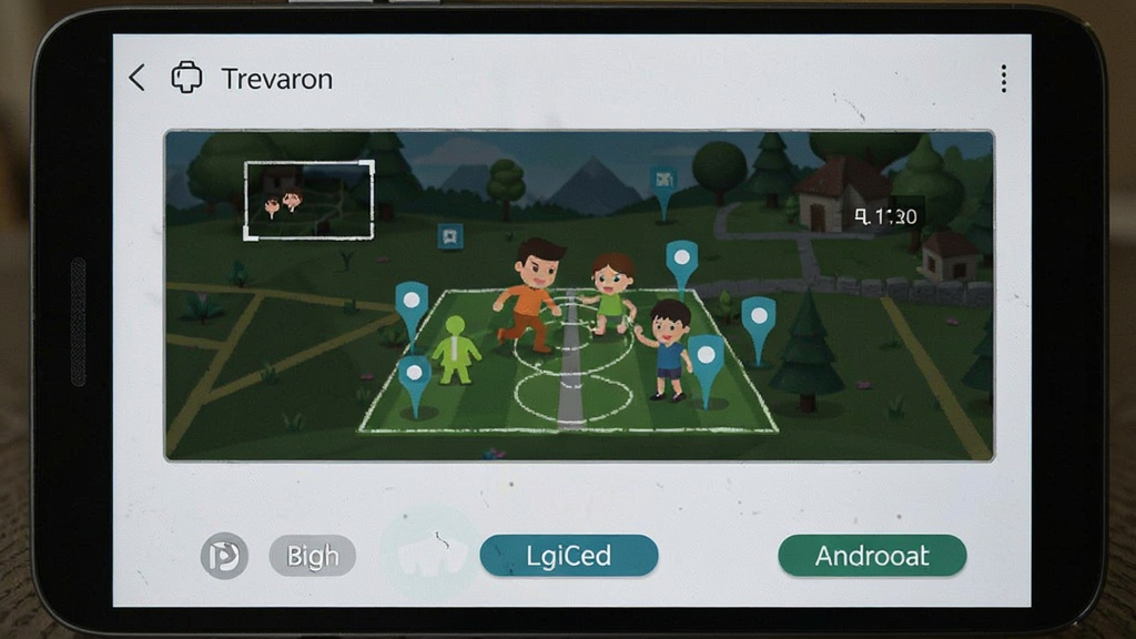 Trevaron 安卓版 电子围栏 功能界面