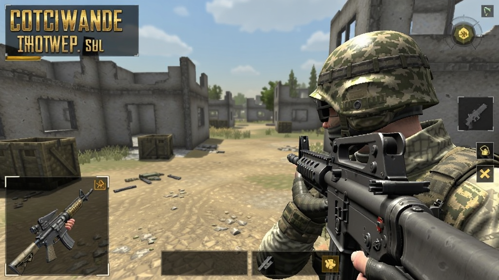 �����������ư� Fps Commando Shooting ����ǹս��Ϸ��ͼ