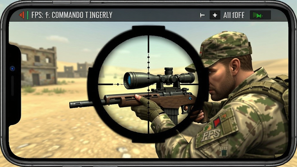 Fps Commando Shooting ��׿�� �ѻ�ģʽ��׼����ͼ