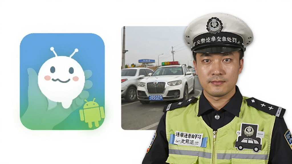 交警违章处罚指南 安卓版 违章查询学习工具 配图