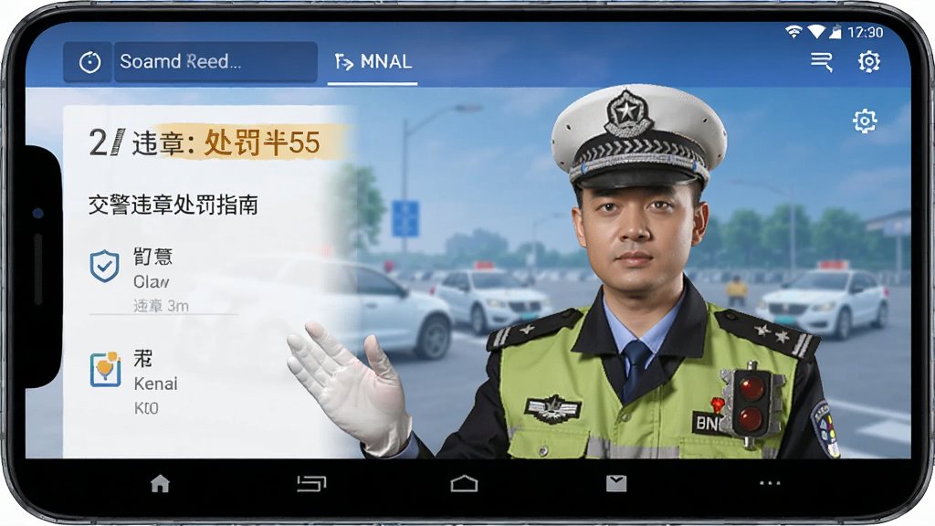 交警违章处罚指南 功能界面 安卓版