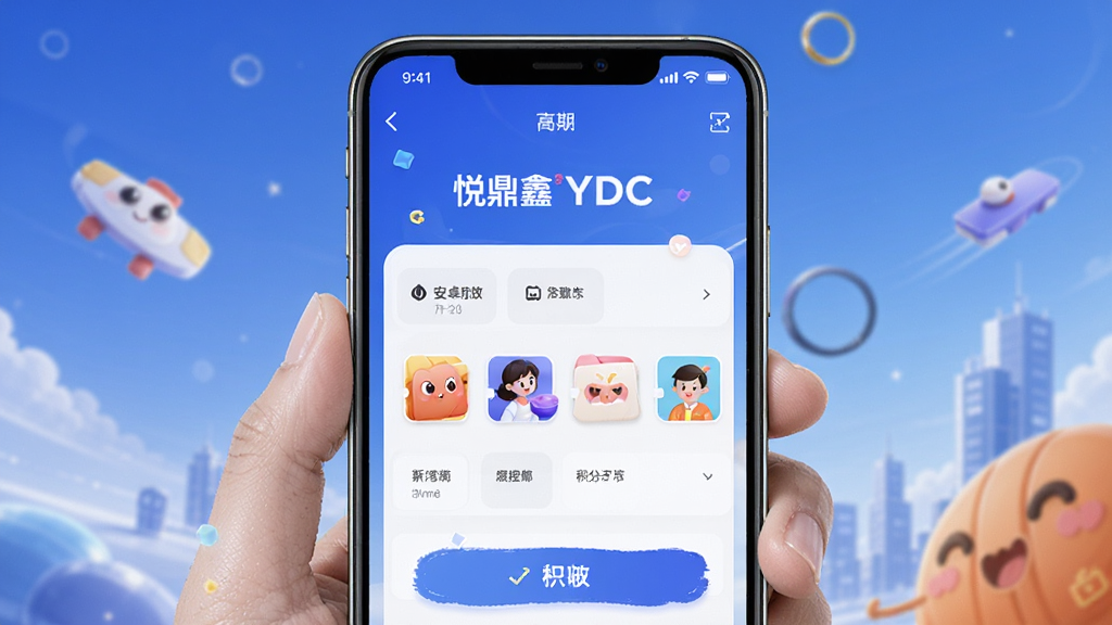 悦鼎鑫YDC 安卓版 积分商城页面